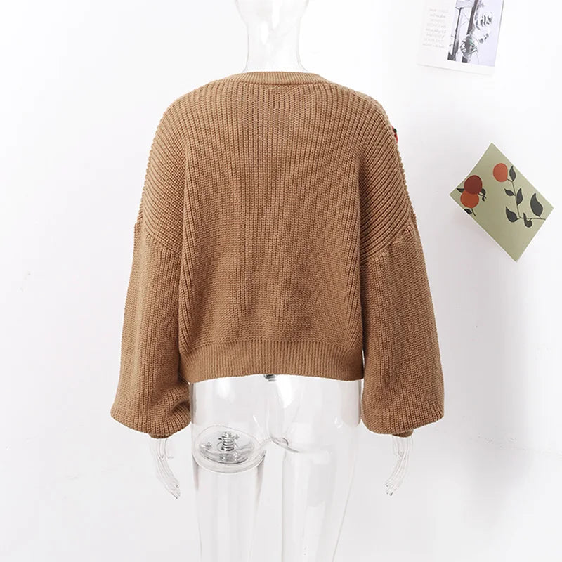 The Sweet Strawberry Snuggle Cardigan
